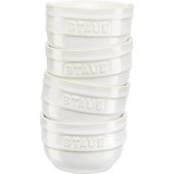 Staub Mini Ramekin Round, 4 pcs. - 200 ml, ivory #1