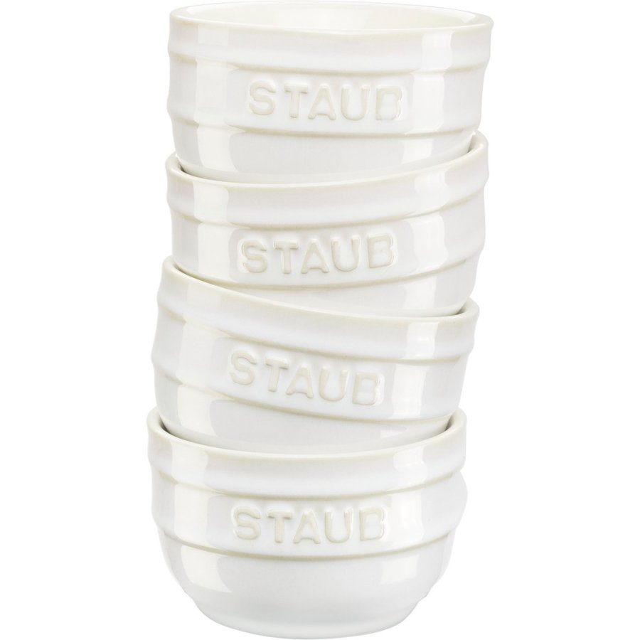 Staub Mini Ramekin Round, 4 pcs. - 200 ml, ivory #1