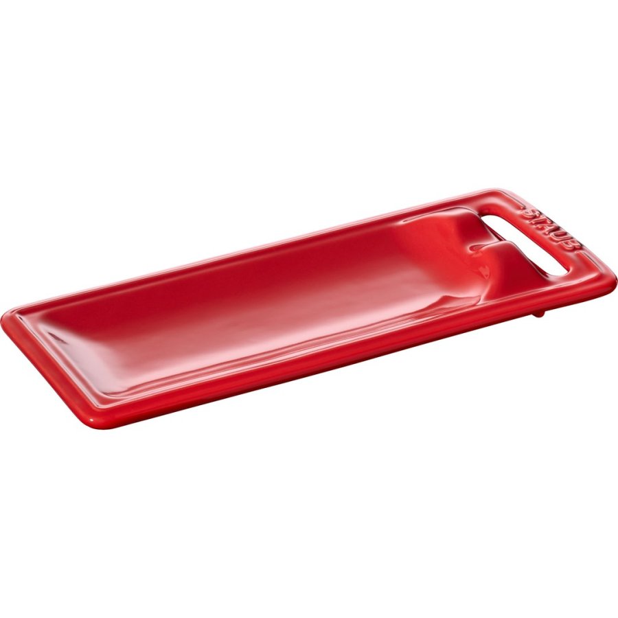 Staub Ceramique hviler til ske Skeholder Cherry (fruit) Keramisk #2