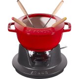 Staub fondue set - 16 cm, Red #1