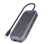UNITEK uHUB S7+ Ledningsfrt USB 3.2 Gen 2 (3.1 Gen 2) Type-C Gr #2
