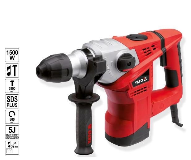 Yato YT-82127 hammerbor 1500 W 3900 rpm SDS-plus #2