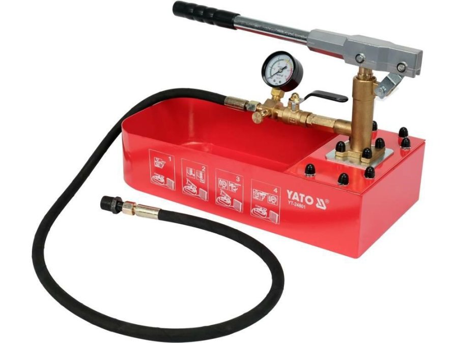 YATO PRESSURE TEST HAND PUMP #1