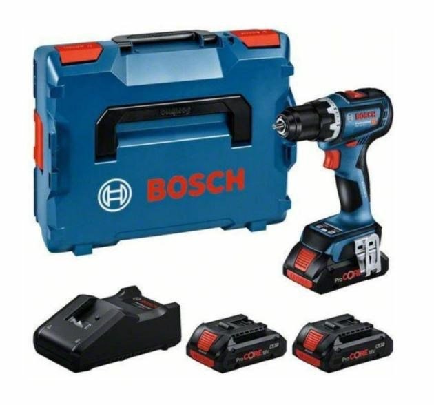 BOSCH. SCREWDRIVER GSR 18V-90 C 3xPC4,0Ah 64/36Nm LB ... #1