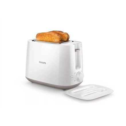 Philips Daily Collection HD2582/00 brdrister 8 2 skive(r) 830 W Hvid #2