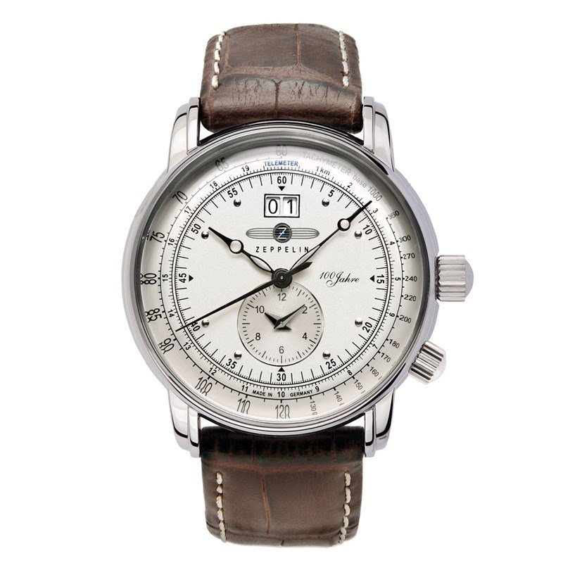 Zeppelin 7640-1 ur Wrist watch Hanstik Kvarts Slv #1