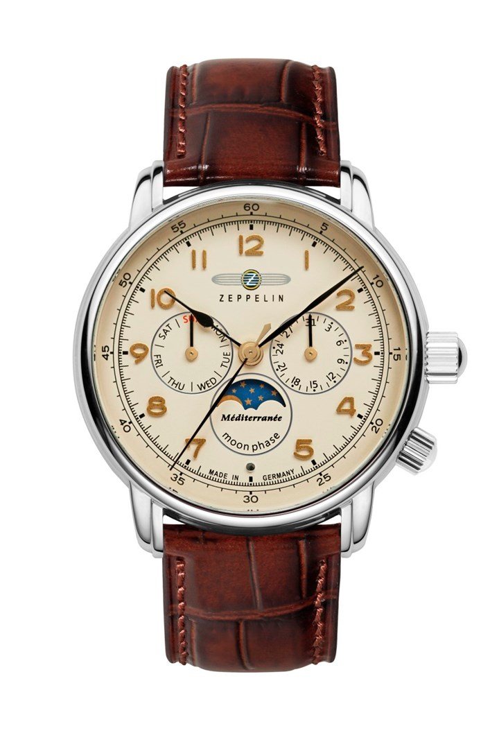 Zeppelin Mediterranee 9636-5 quartz watch #1