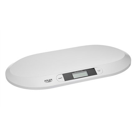 Adler AD 8139 Child Scale | Adler | Adler AD 8139 | Maximum weight (capacity) 20 kg | Accuracy 10 g | White #1