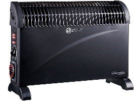 Mesko | Convector Heater with Timer and Turbo Fan | MS 7741b | Convection Heater | 2000 W | Number of power levels 3 | Suitable for rooms up to  m2 | Black #1