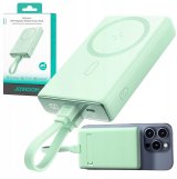Powerbank Joyroom JR-PBM01 10000mAh 20W 1x USB-C 2x Lightning green + cable #1