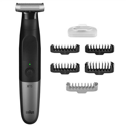 Braun | Hybrid Hair, Beard, Body Trimmer | XT5100 Series X | Operating time (max) 60 min | Wet & Dry | Black #1