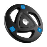 Rubberized cast iron weight 20kg, Olympic bore 51mm, REBEL ACTIVE #1