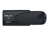 PNY Attach 4 USB-ngle 1 TB USB Type-A 3.2 Gen 1 (3.1 Gen 1) Sort #1