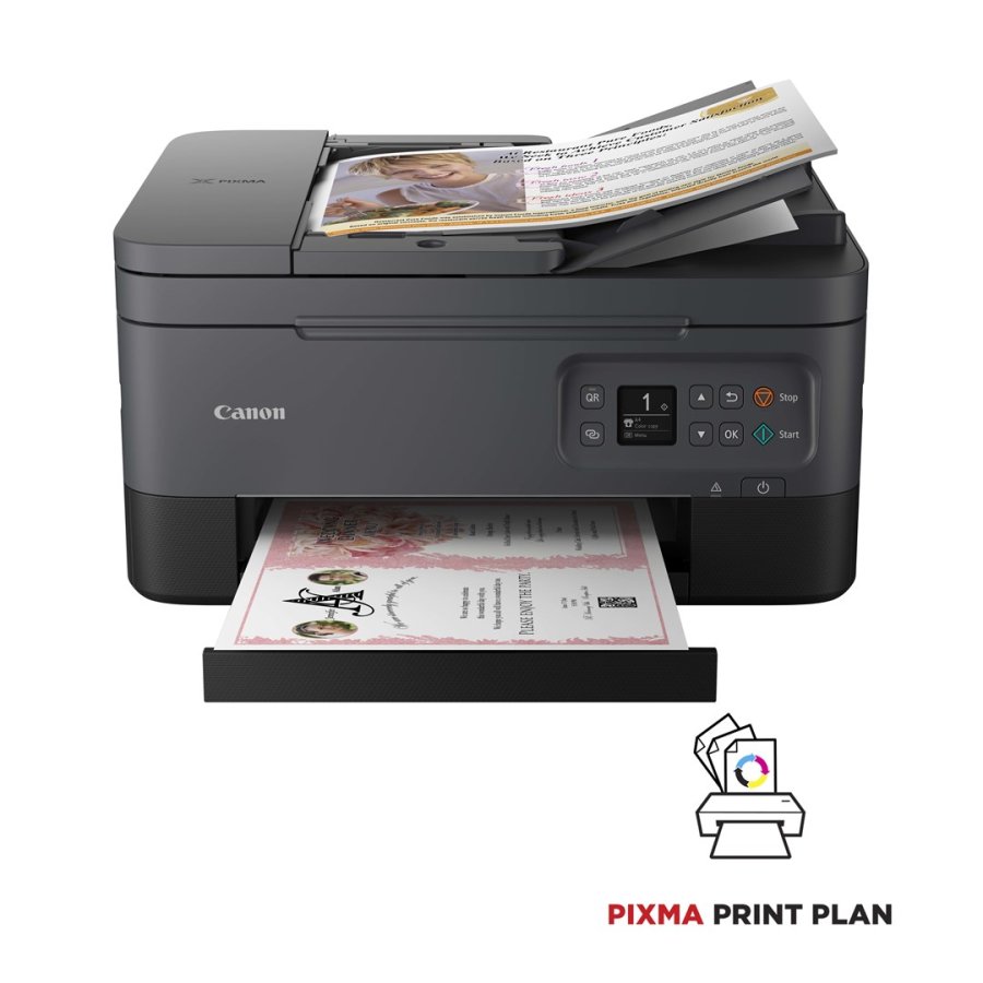 Canon Canon PIXMA | Colour | Inkjet | Multifunction printer | Wi-Fi | Maximum ISO A-series paper size A4 | Black #1