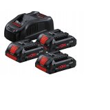 BOSCH. BATTERY 18V 4.0Ah x3 +CHARGES. GAL1880CV PROCORE #1