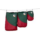 Set of 3 travel organizers TTTM burgundy/green #1
