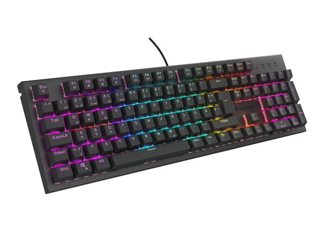 GENESIS NKG-2179 tastatur Spil USB QWERTZ Tysk Sort #2