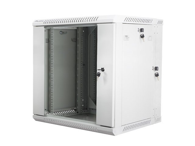 TWO-SECTION WALL-MOUNTED RACK CABINET 19