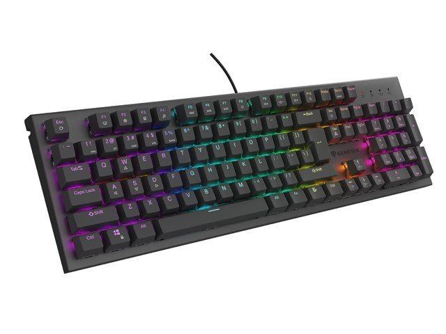 GENESIS Thor 303 tastatur Spil USB QWERTY US engelsk Birk #2