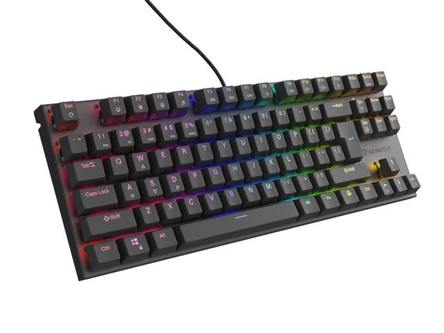 GENESIS Thor 303 TKL tastatur Spil USB QWERTY US engelsk Sort #2