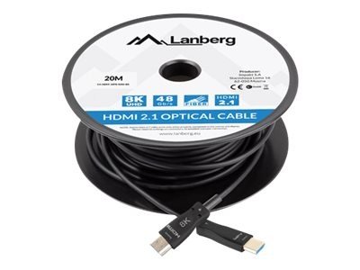 Lanberg CA-HDMI-30FB-0800-BK HDMI-kabel 80 m HDMI Type A (Standard) Sort #2