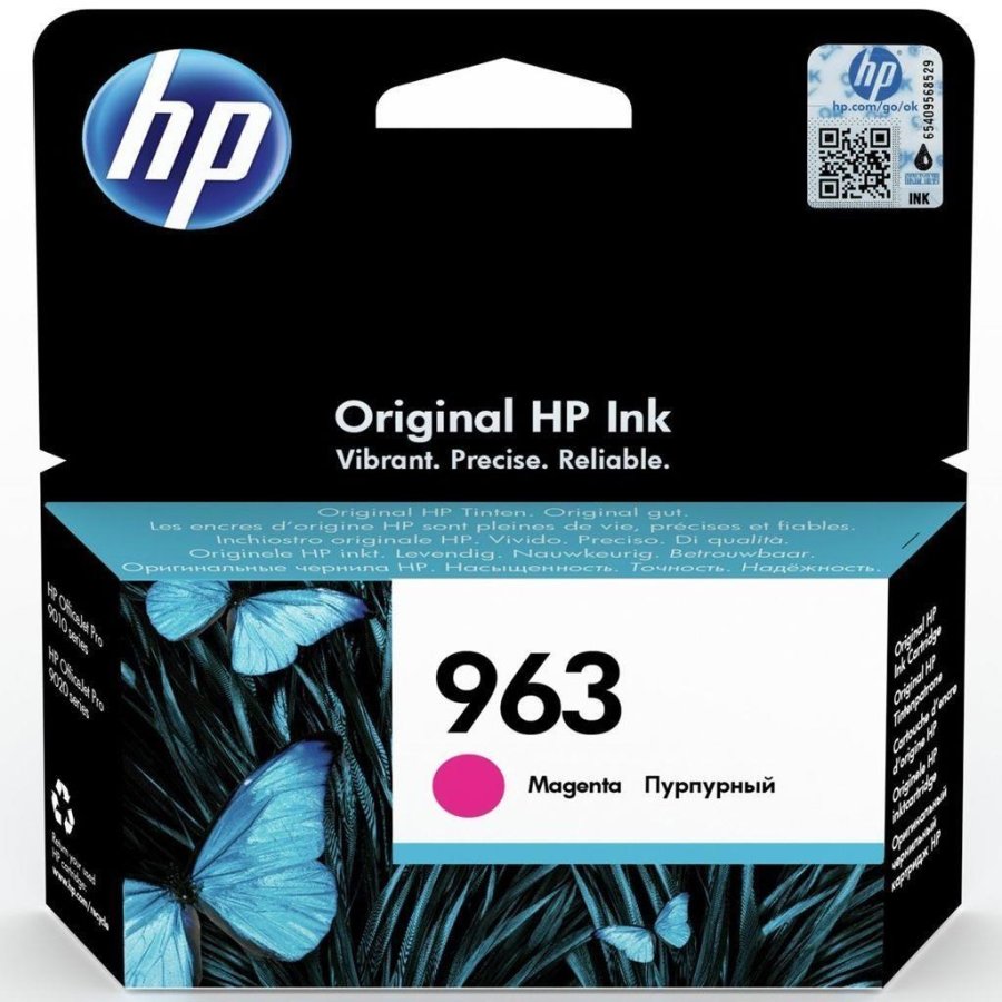 HP 963 Original Ink-bl�kpatron, magenta #2