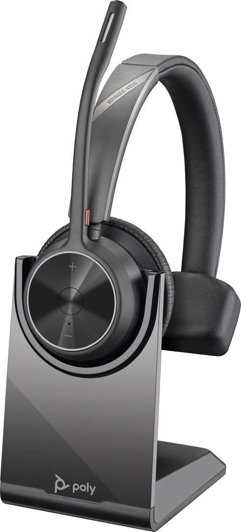 Poly Voyager 4310 UC Monoheadset +BT700 USB-A-adapter + bordoplader #2