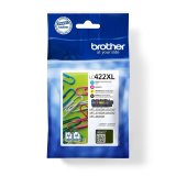 Brother LC422XLVAL blkpatron 4 stk Original Sort, Bl, Magenta, Gul #2