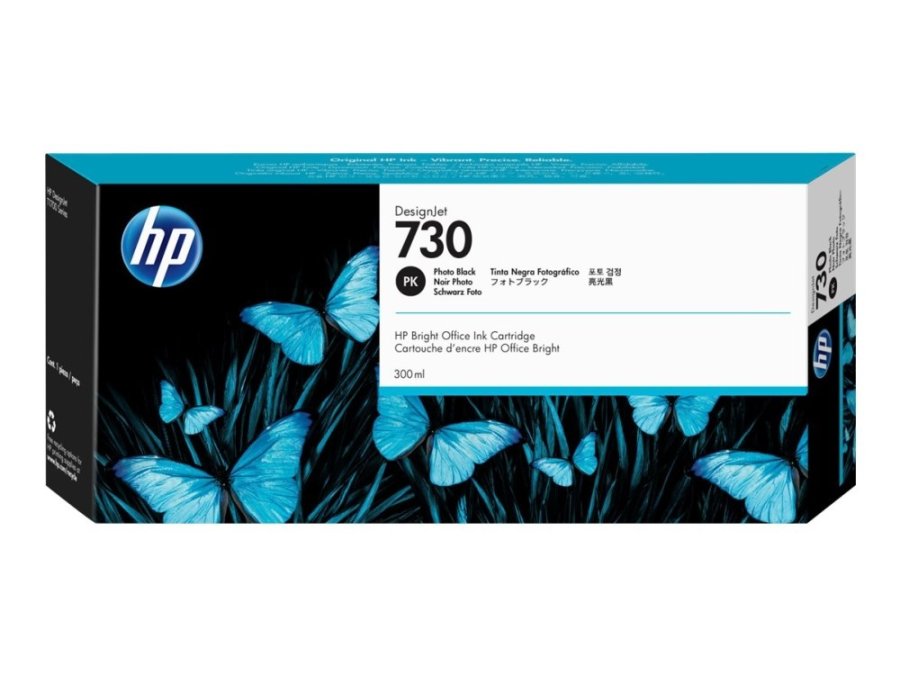 HP 730 300-ml Photo Black DesignJet Ink Cartridge #2