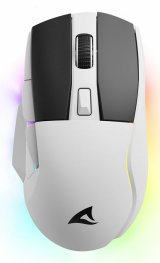 Sharkoon SGM50W mus Spil Hjre hnd RF Wireless + USB Type-A Optisk 6400 dpi #2