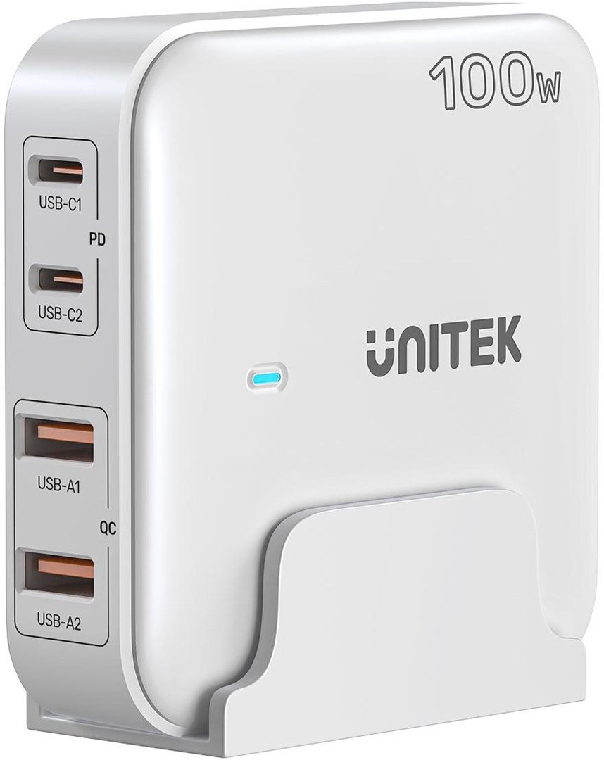 UNITEK P1229AWH01-EU oplader til mobil enhed Universel Hvid Vekselstrm Hurtig opladning Indendrs #2