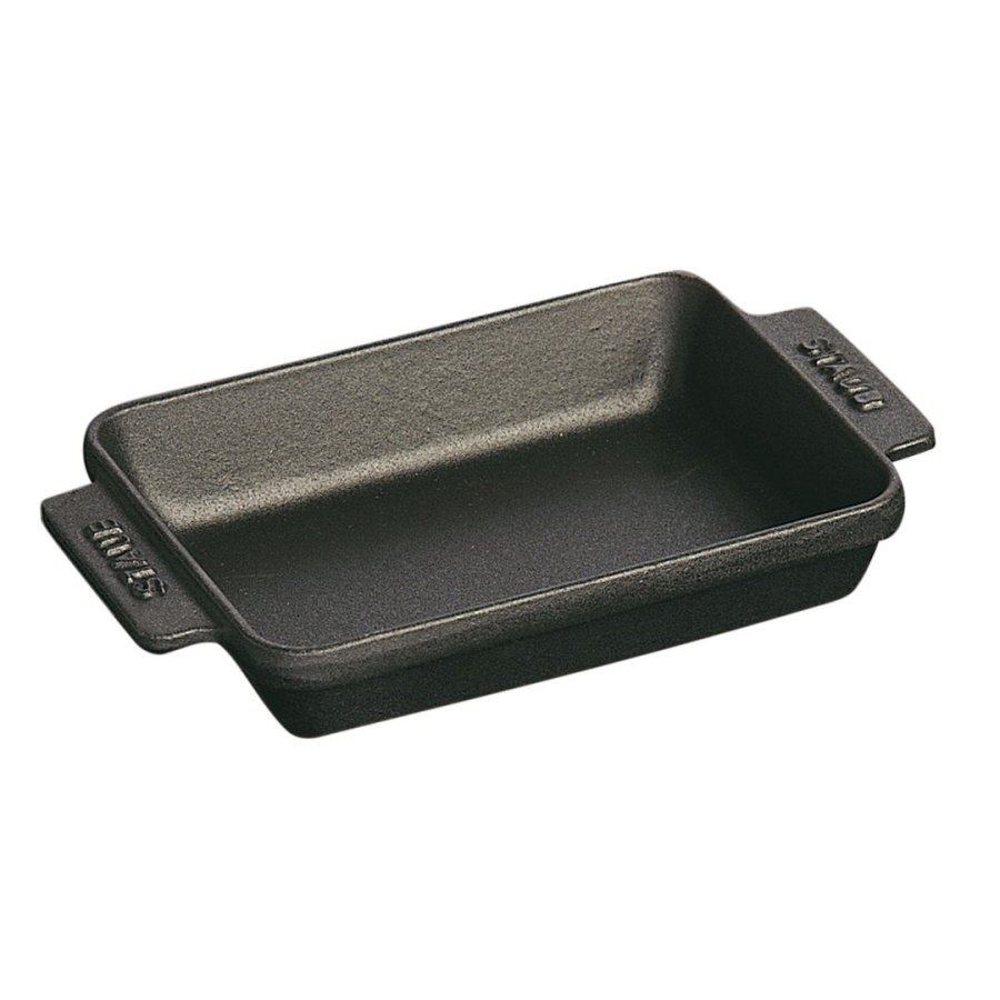 STAUB Rectangular Mini Baking Tray 250 ml, Black #1