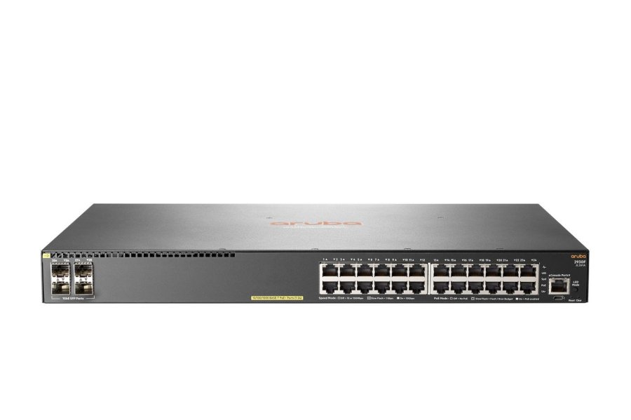 HPE Aruba Networking 2930F 24G PoE+ 4SFP Switch Administreret L3 Gigabit Ethernet (10/100/1000) Str�m over Ethernet (PoE) 1U Gr� #2