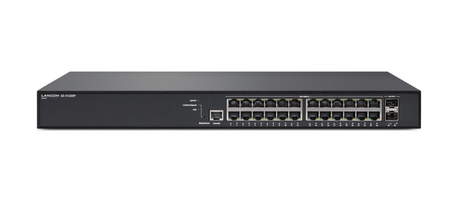 LANCOM GS-3126XP Administreret L3 Gigabit Ethernet (10/100/1000) Strm over Ethernet (PoE) 1U Sort #2