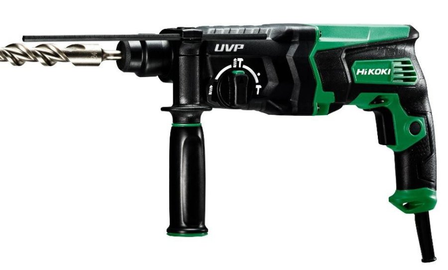 Hikoki DH28PCY2WSZ bor 1100 rpm SDS-plus 3 kg Sort, Grn #3