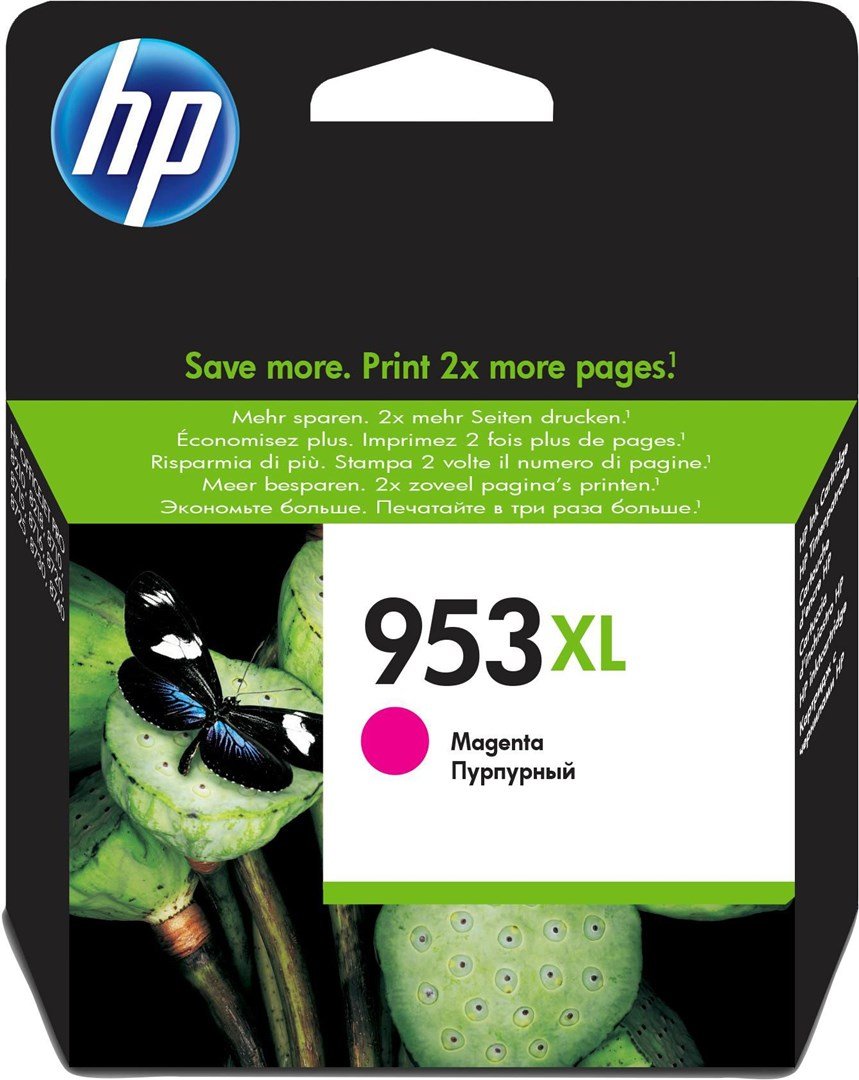 HP Original 953XL-blkpatron med hj kapacitet, magenta #2