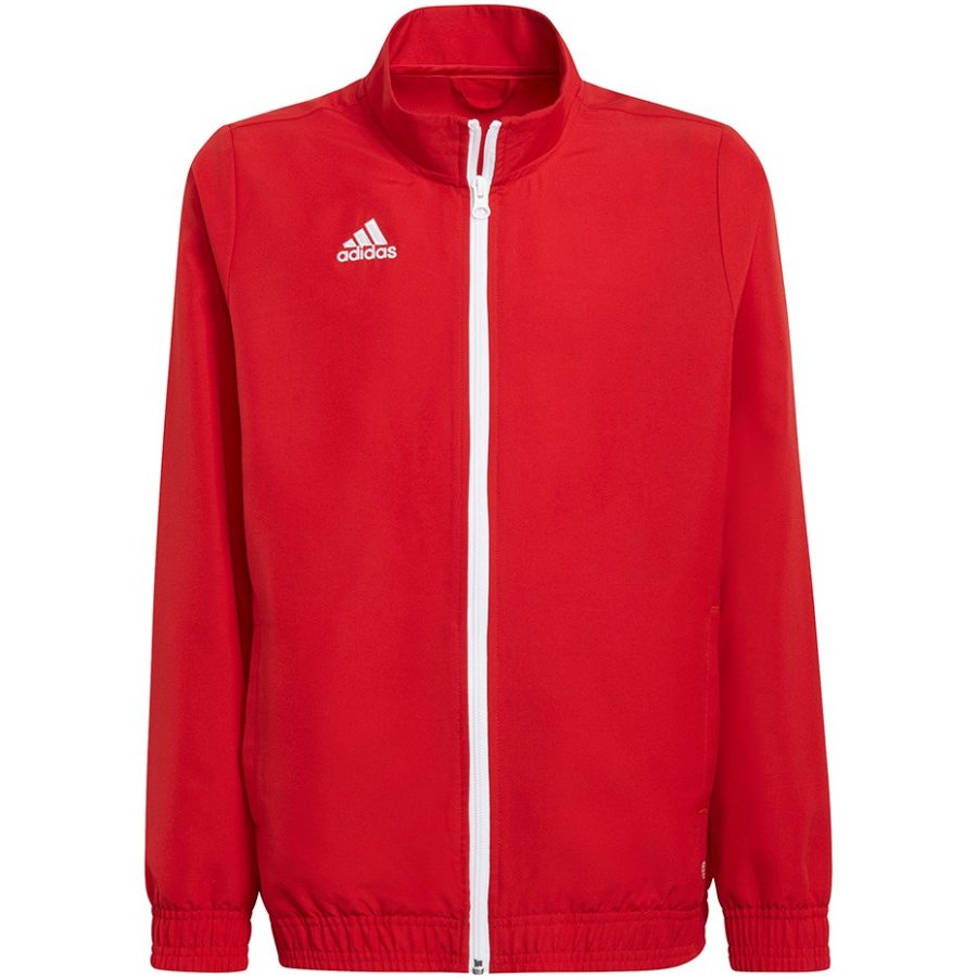 Sweatshirt for kids adidas Entrada 22 Presentation Jacket red H57540 164cm #1