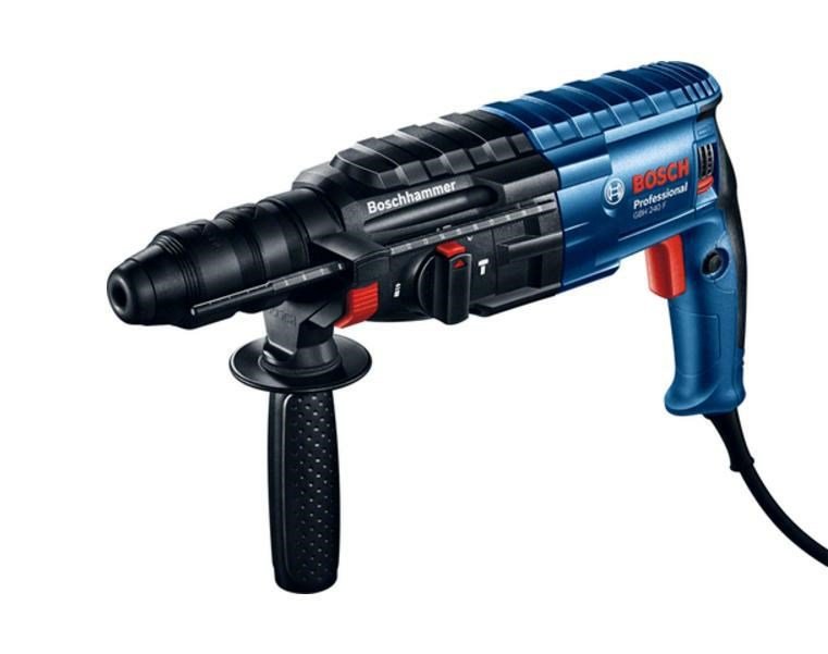 BOSCH ROTARY HAMMER WITH CHISEL OPTION 790W 2.7J GBH 240 F + ADDITIONAL CHUCK #2