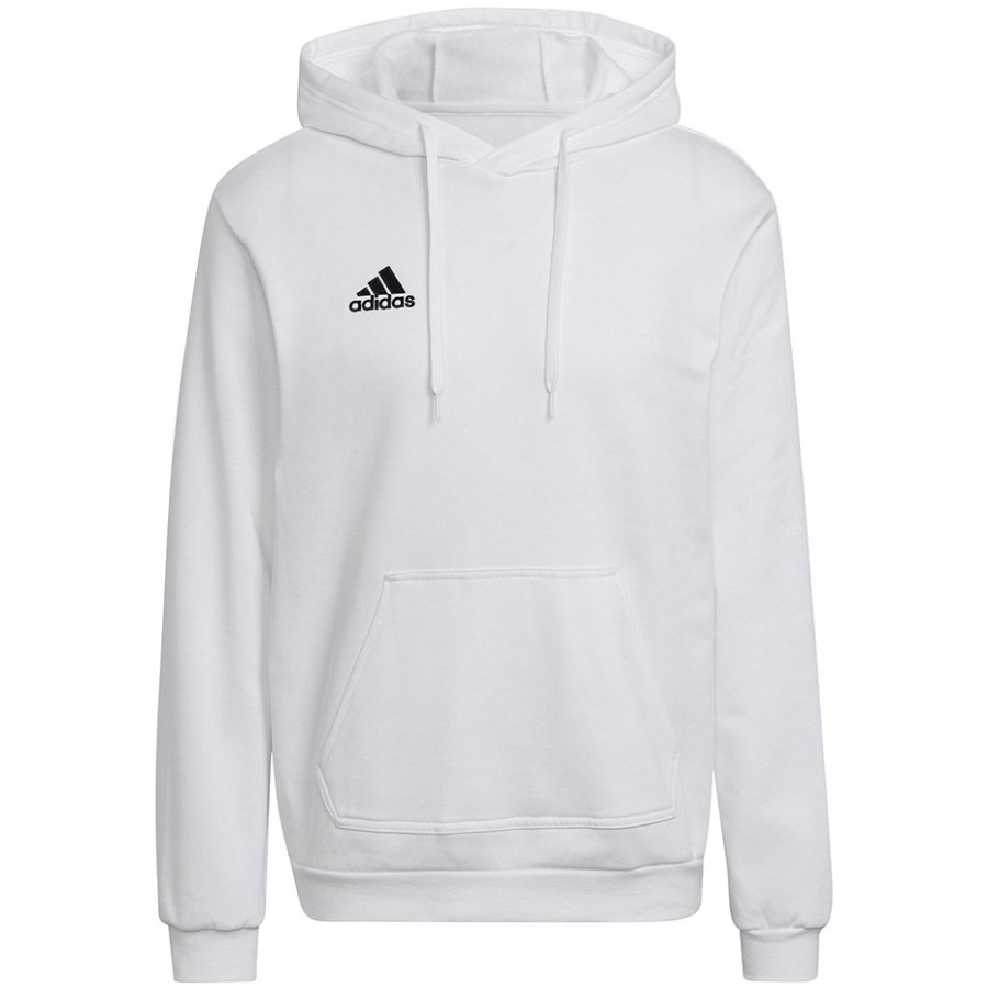 adidas Entrada 22 Hoody Men's Sweatshirt White HG6302 M #1