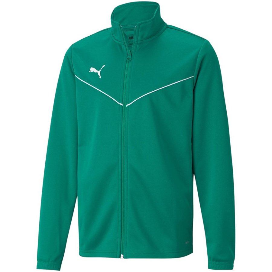 Puma teamRISE Training Poly Jacket Jr Sweatshirt green 657393 05 164cm #1