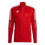 adidas Tiro 21 Track Men's Sweatshirt Red GM7308 S #1