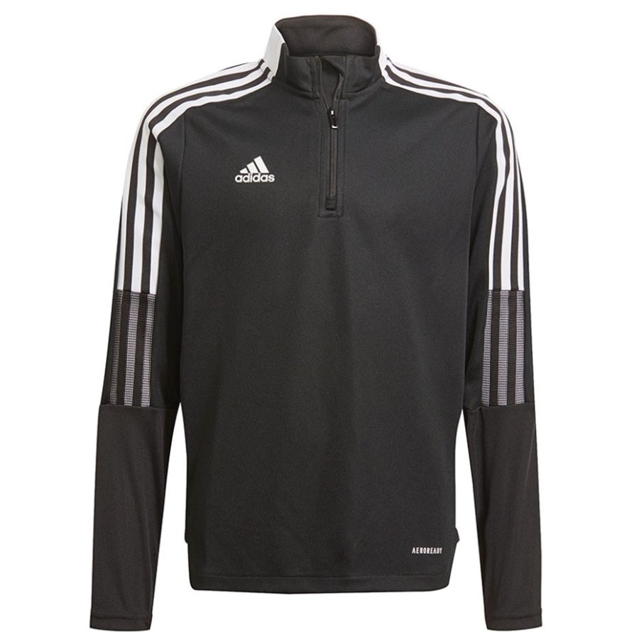 adidas Tiro 21 Training Top Youth Sweatshirt black GM7325 116cm #1