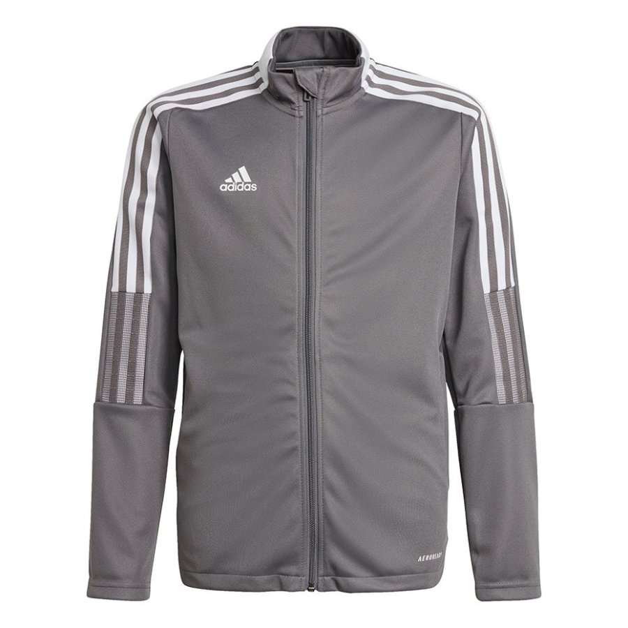 Sweatshirt for kids adidas Tiro 21 Track gray GM7311 116cm #1