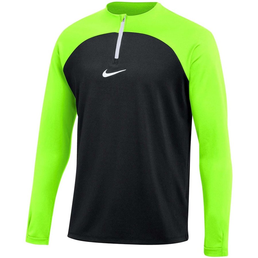 Nike NK Dri-FIT Academy Drill Top K Black-Green DH9230 010 S Men's Sweatshirt #1