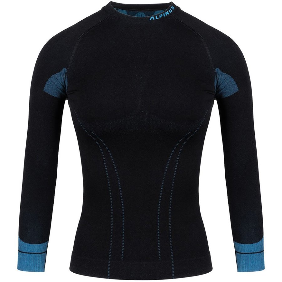 Alpinus Tactical Base Layer Women's Thermoactive Sweatshirt Black-Blue GT43210 L #1