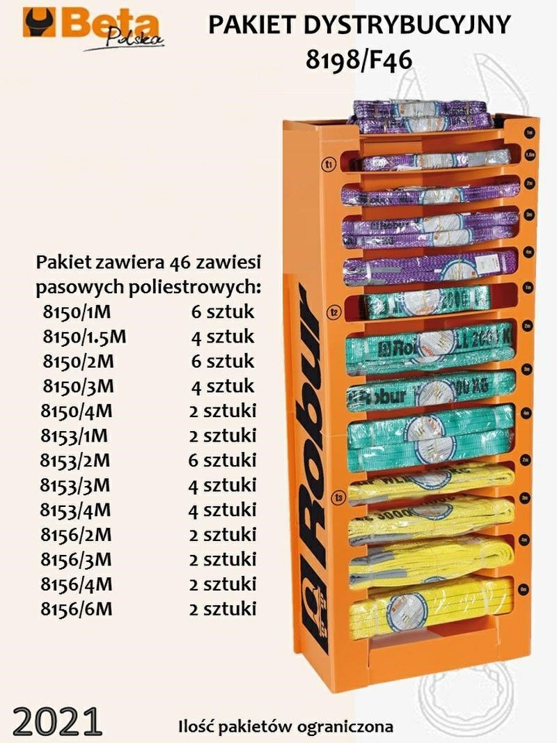 BETA WEBBING SLINGS 46pcs./ ROBUR DISPLAY..... #1