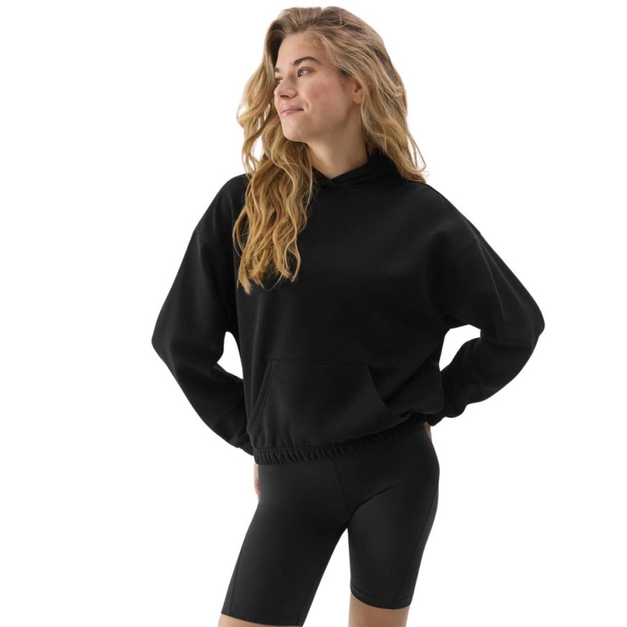 Women's sweatshirt 4F F1057 deep black 4FWSS24TSWSF1057 20S S #1