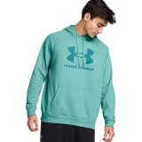 Under Armour Rival Fleece Logo HD Men's Sweatshirt Sea 1379758 482 M #1