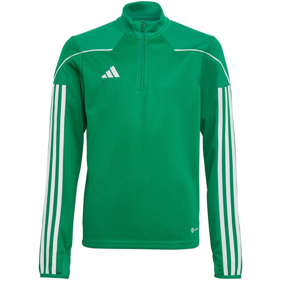 Sweatshirt for kids adidas Tiro 23 League Training Top green IB8473 128cm #1