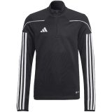 Sweatshirt for kids adidas Tiro 23 League Training Top black-white HS3487 140cm #1